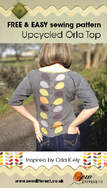 Upcycled Orla Top – FREE SEWING PATTERN