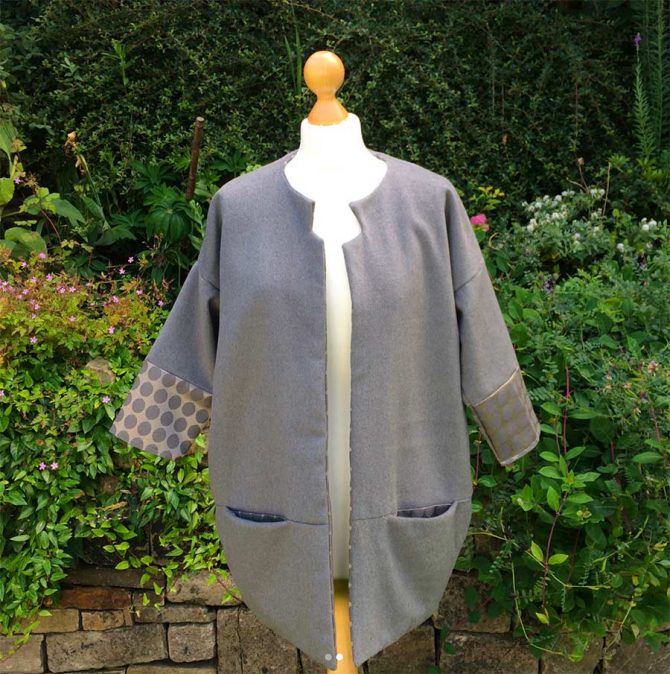 Cocoon Jacket Multisize sewing pattern Sew Different