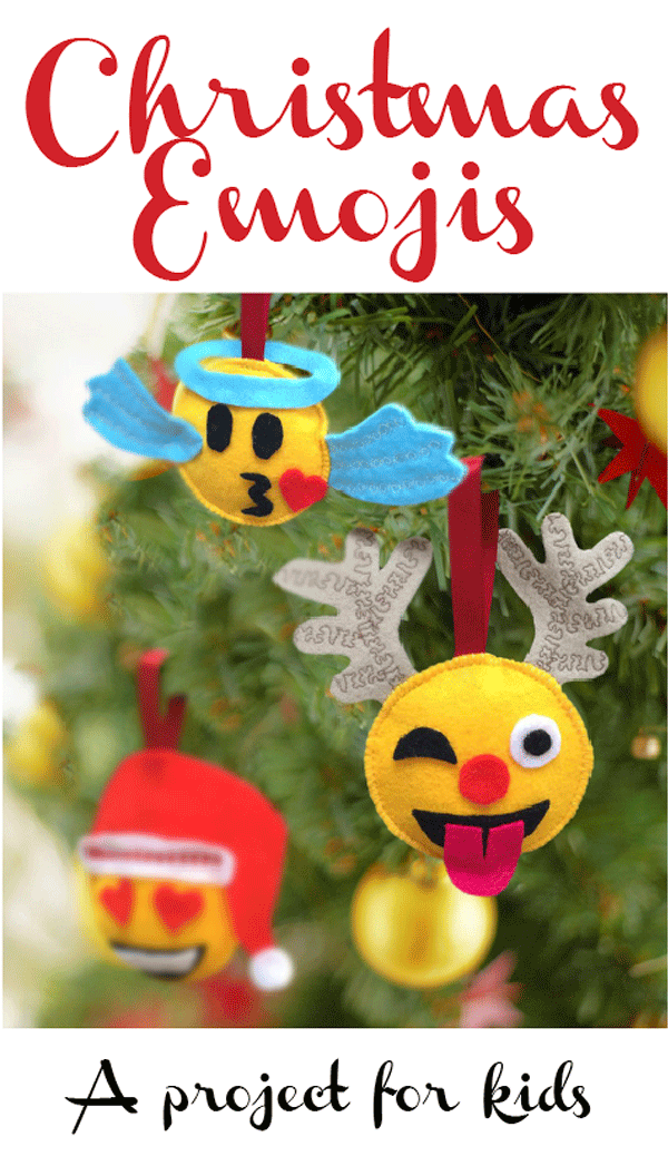Christmas Emojis – a project for the kids