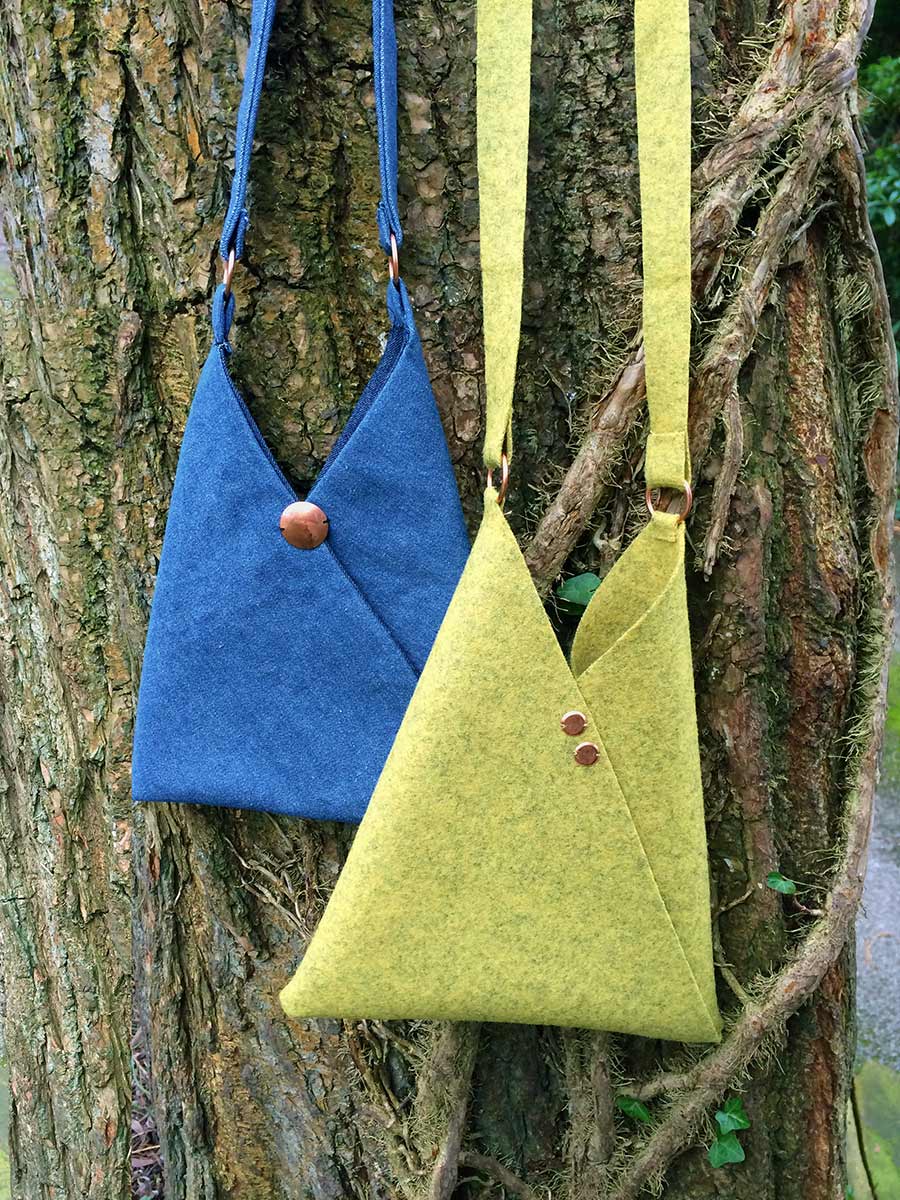 Tea Towel Origami Bag Sewing Tutorial - Simple and Customizable!