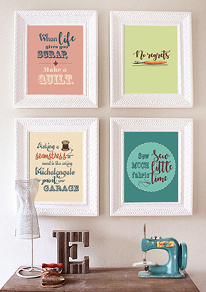 Wall Art for Sewists – Exclusive to Sew Different