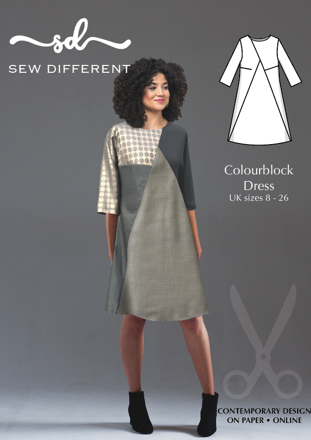 Colourblock Dress Sew Different